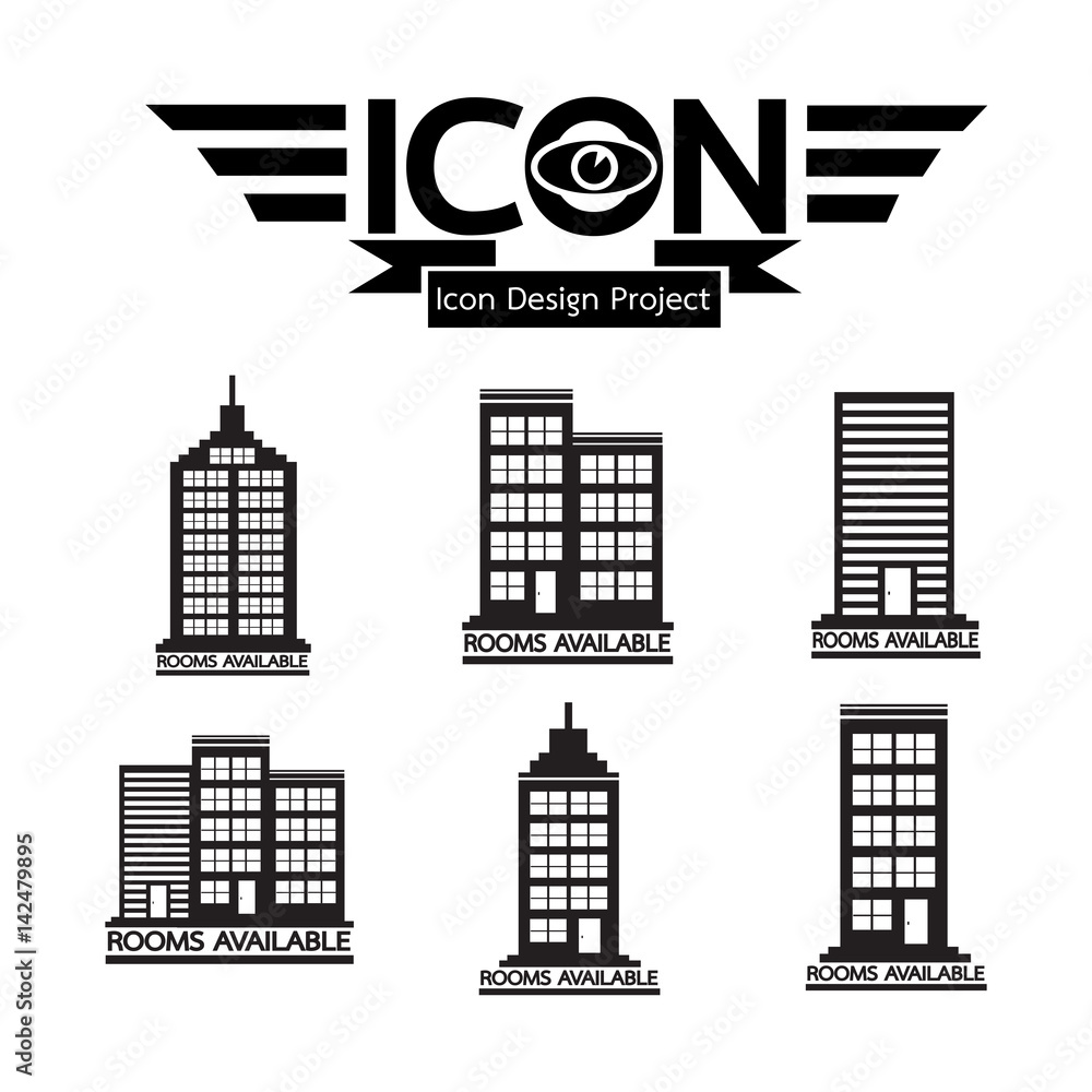 Hotel Rooms Available icon