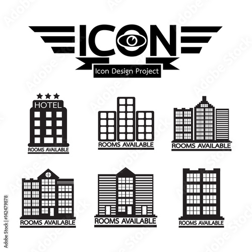 Hotel Rooms Available icon