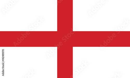 Vector of amazing English flag.