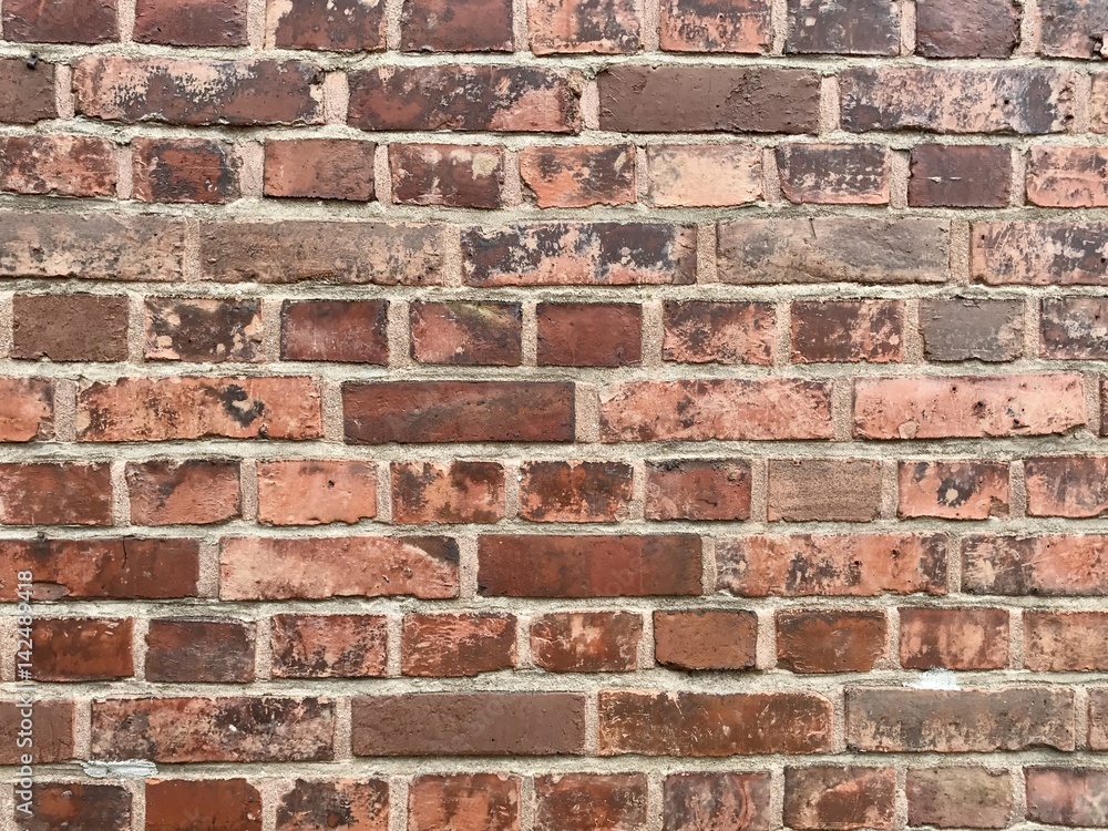 Obraz premium Beautiful rough brick wall texture pattern