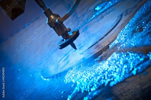 CNC Waterjet Cutting Machine Detail photo