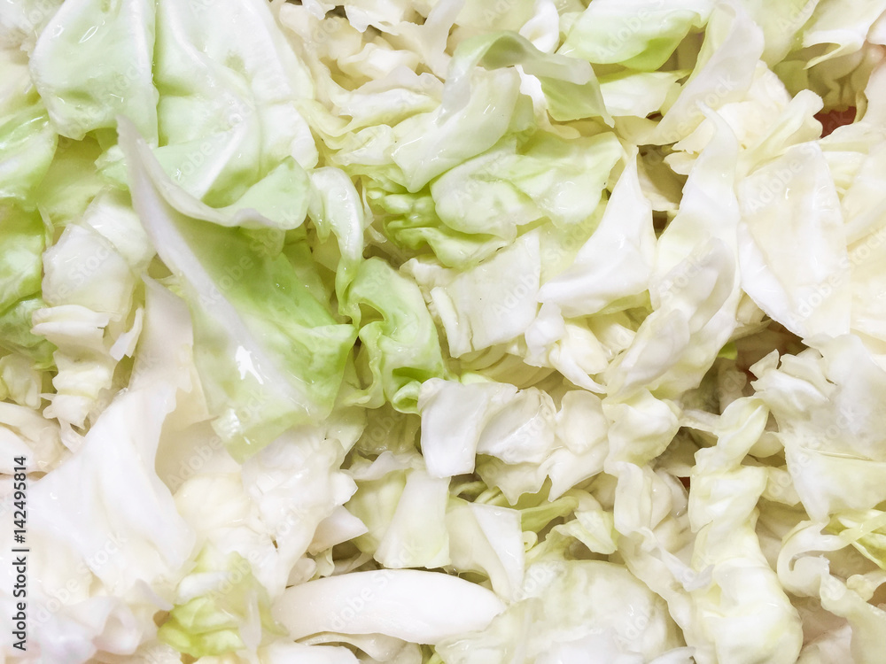 Obraz premium cabbage background,cut cabbage background