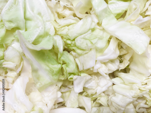 cabbage background,cut cabbage background