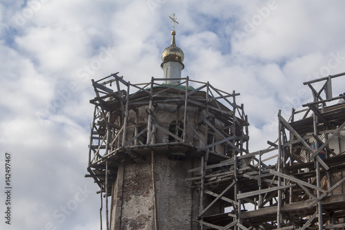 restoration of old church