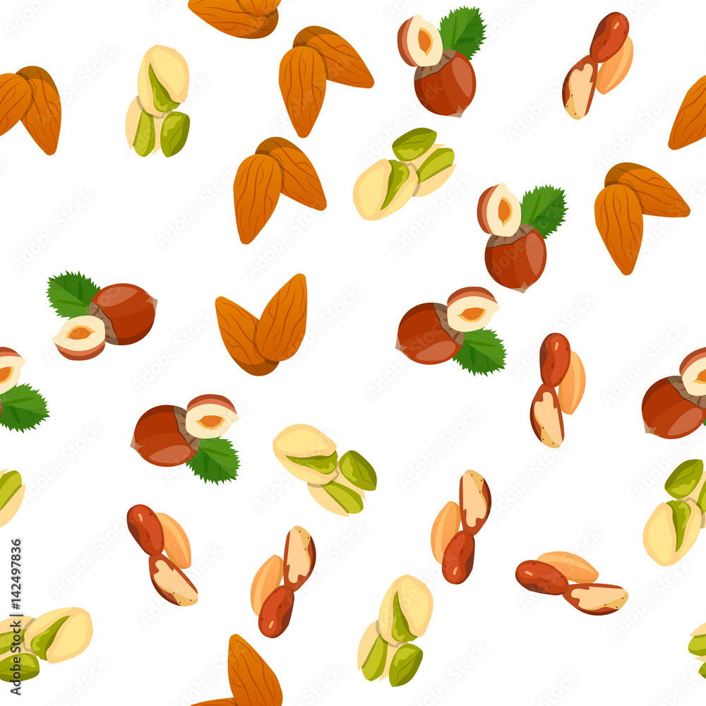 illustration of nuts