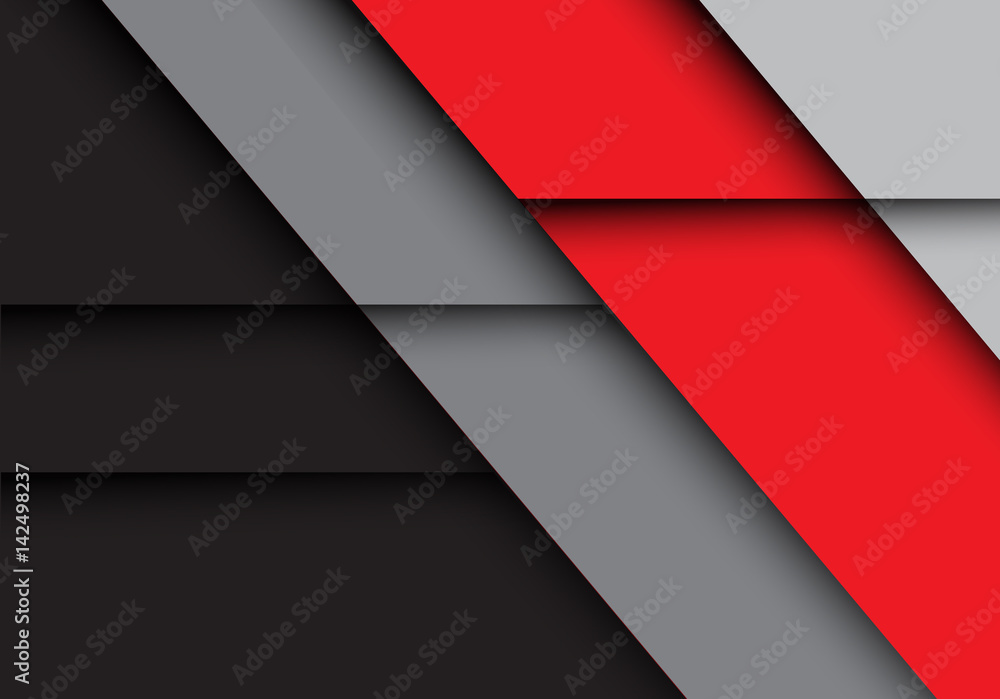 Abstract red on gray design modern background vector illustration. Abstract red on gray design modern background vector illustration.