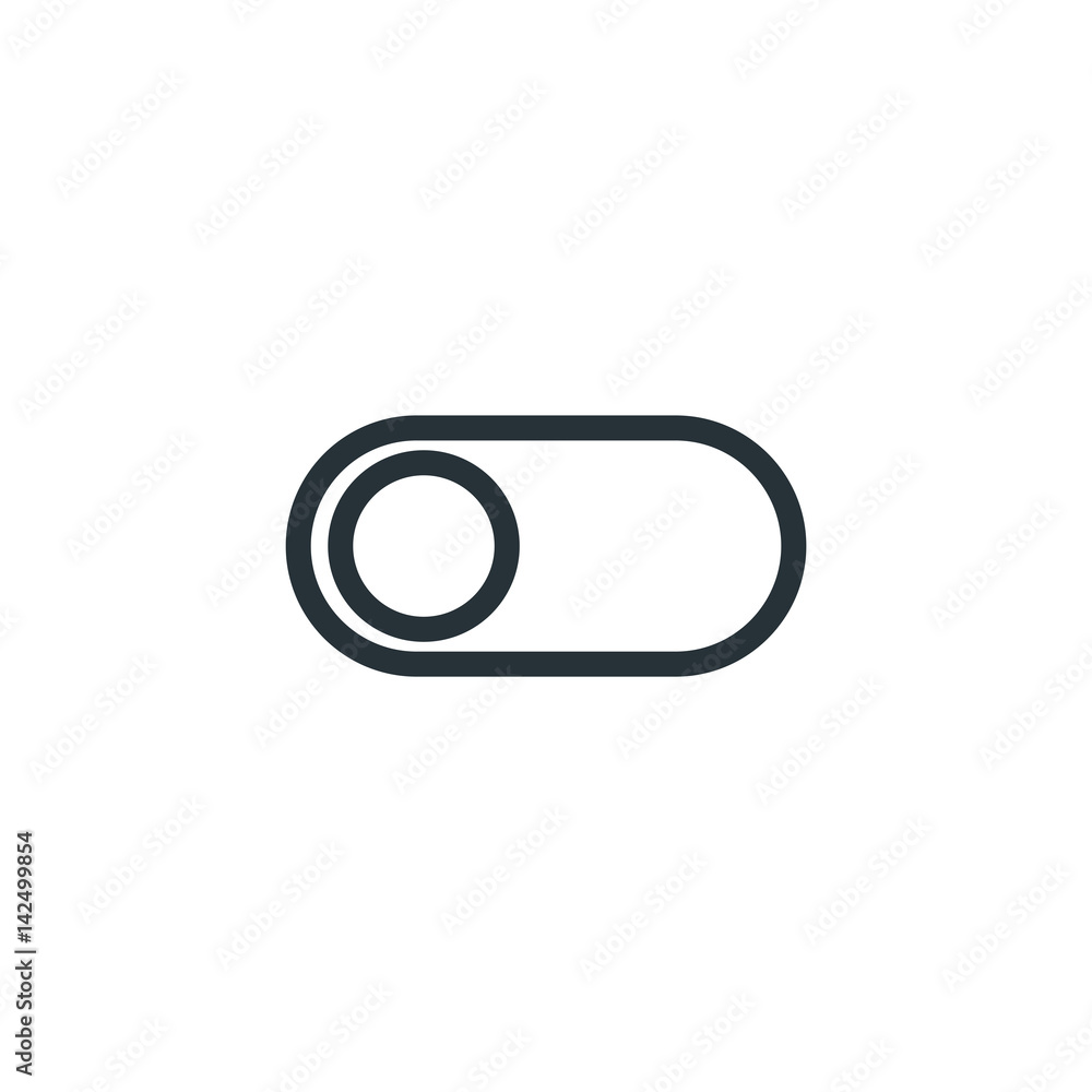 Enable and disable vector icon Enable and disable vector icon