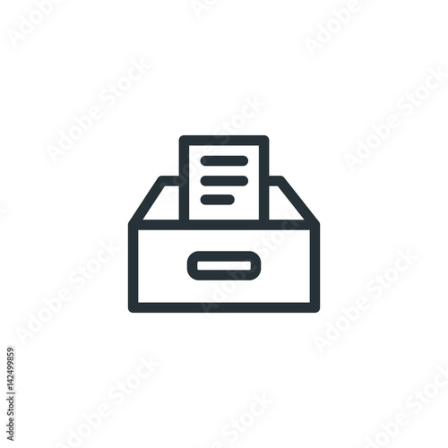 Archive vector icon