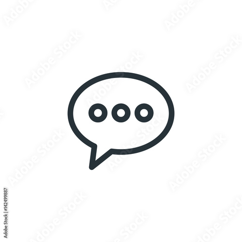 Message vector icon