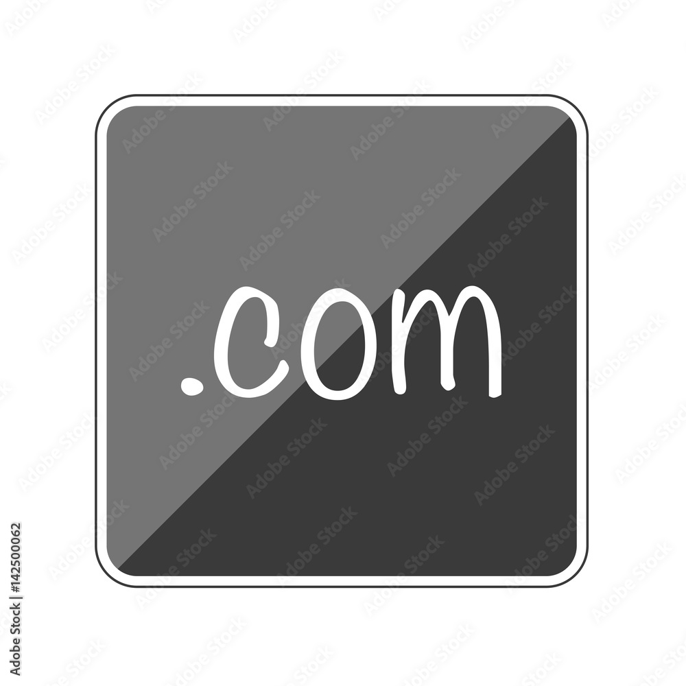 App Button schwarz reflektierend .com Domain App Button schwarz reflektierend .com Domain