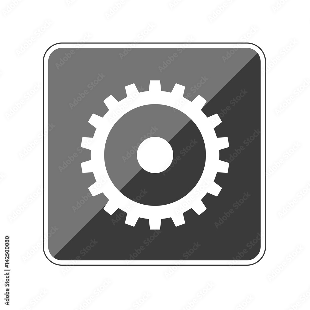 App Button schwarz reflektierend Zahnrad 18 Zähne App Button schwarz reflektierend Zahnrad 18 Zähne
