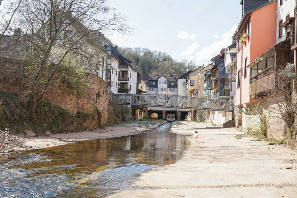 Bad Kreuznach City, Germany, Old town, Bridge