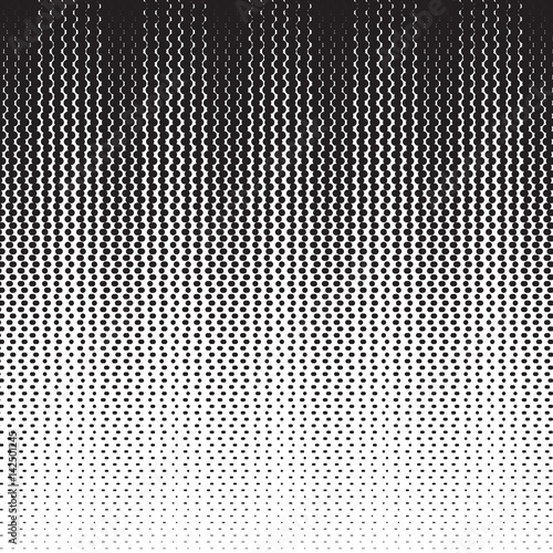 Black and white halftone background template