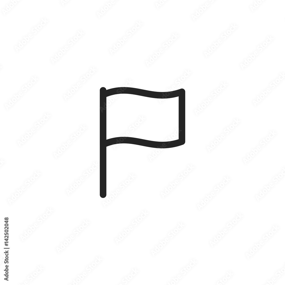 Flag vector icon Flag vector icon