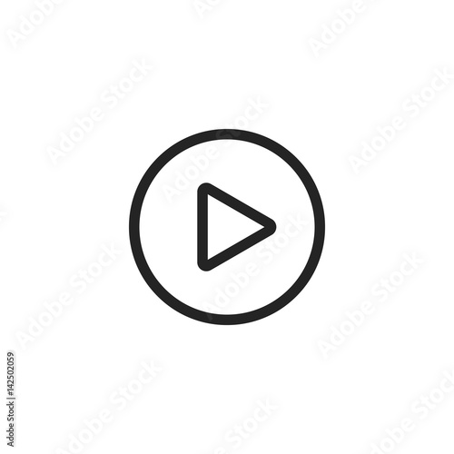 Free Download Play vector icon - GFXLoad