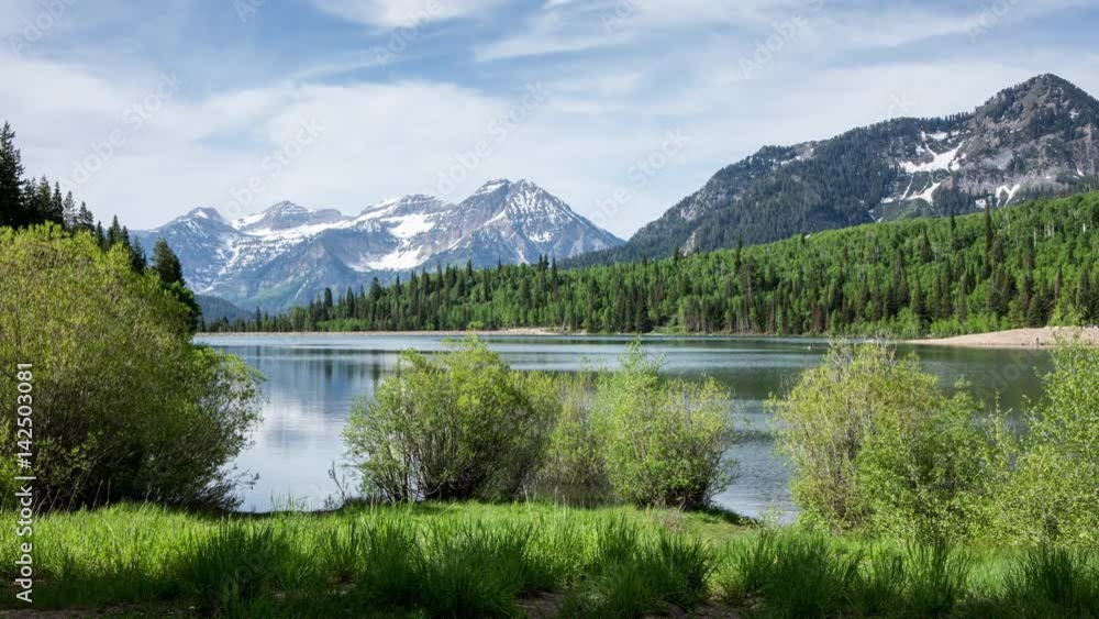 Time lapse view of mountain scene in Utah Time lapse view of mountain scene in Utah