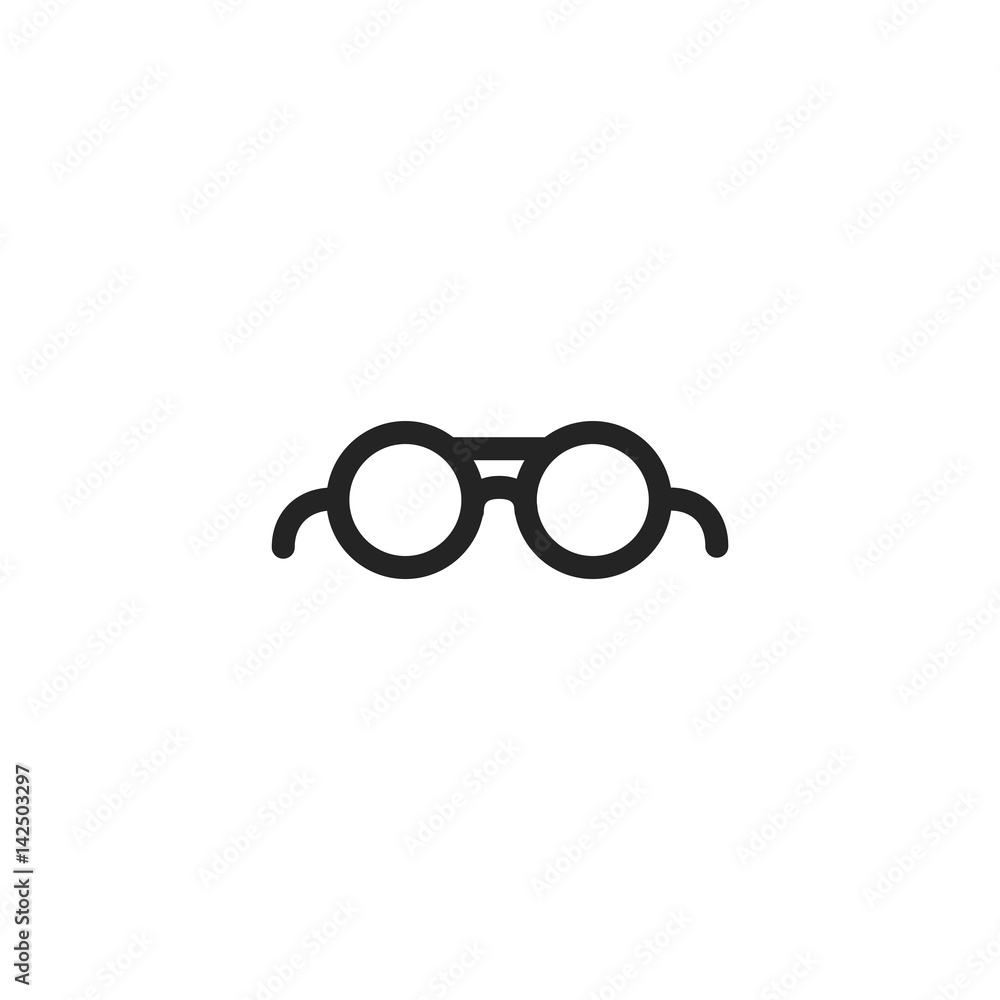 Eyeglasses vector icon, symbol. Modern, simple flat vector illustration for web site or mobile app Eyeglasses vector icon, symbol. Modern, simple flat vector illustration for web site or mobile app