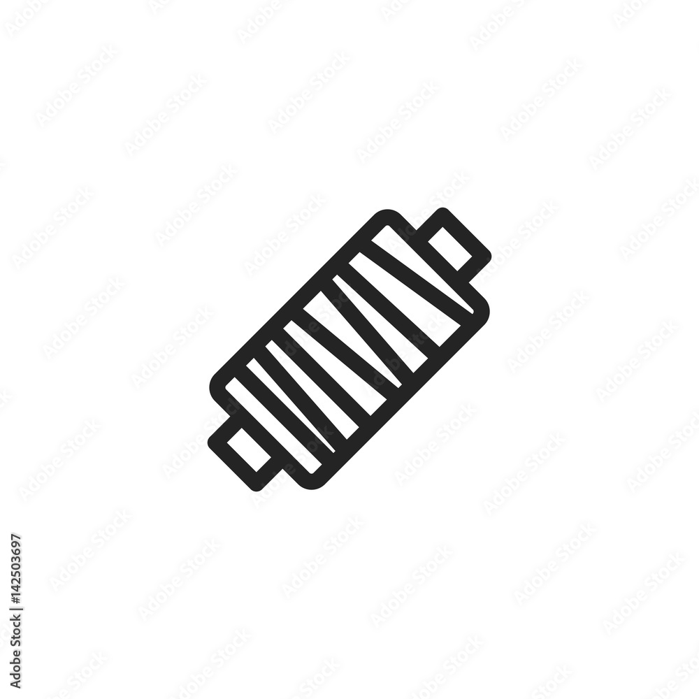 Yarn vector icon, symbol. Modern, simple flat vector illustration for web site or mobile app Yarn vector icon, symbol. Modern, simple flat vector illustration for web site or mobile app