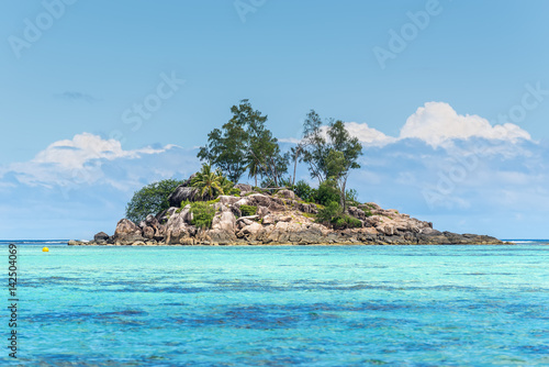 Little granite Mouse island (Ile de Souris), Anse Royal, island of Mahe, Seychelles, Africa, Indian Ocean