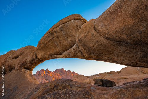 Spitzkoppe  unique rock formation in Damaraland  Namibia