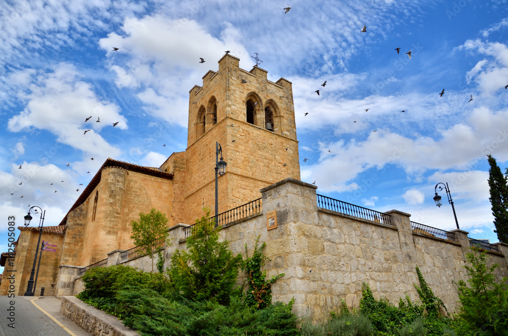 Church in Aranda de Duero, Spain