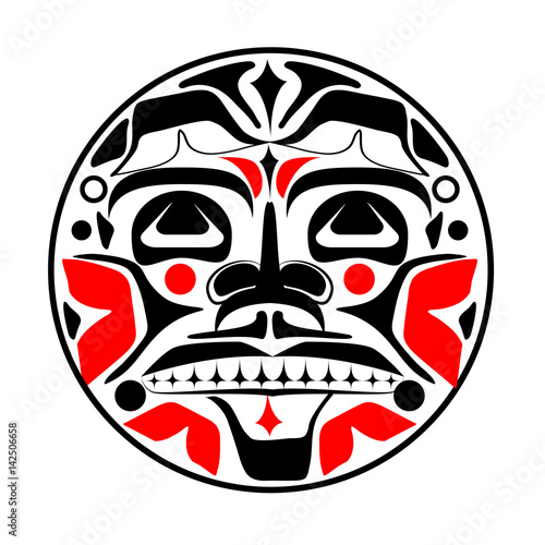 Vector illustration of the sun symbol