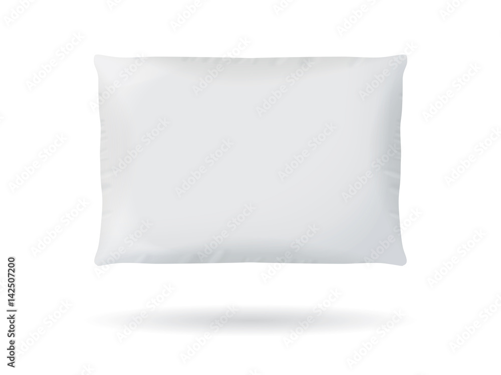 Pillow for your design and logo. Easy to change colors. Mock Up. Vector EPS 10 Pillow for your design and logo. Easy to change colors. Mock Up. Vector EPS 10
