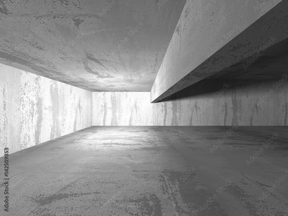 Dark empty room. Concrete rusty walls. Architecture background Dark empty room. Concrete rusty walls. Architecture background