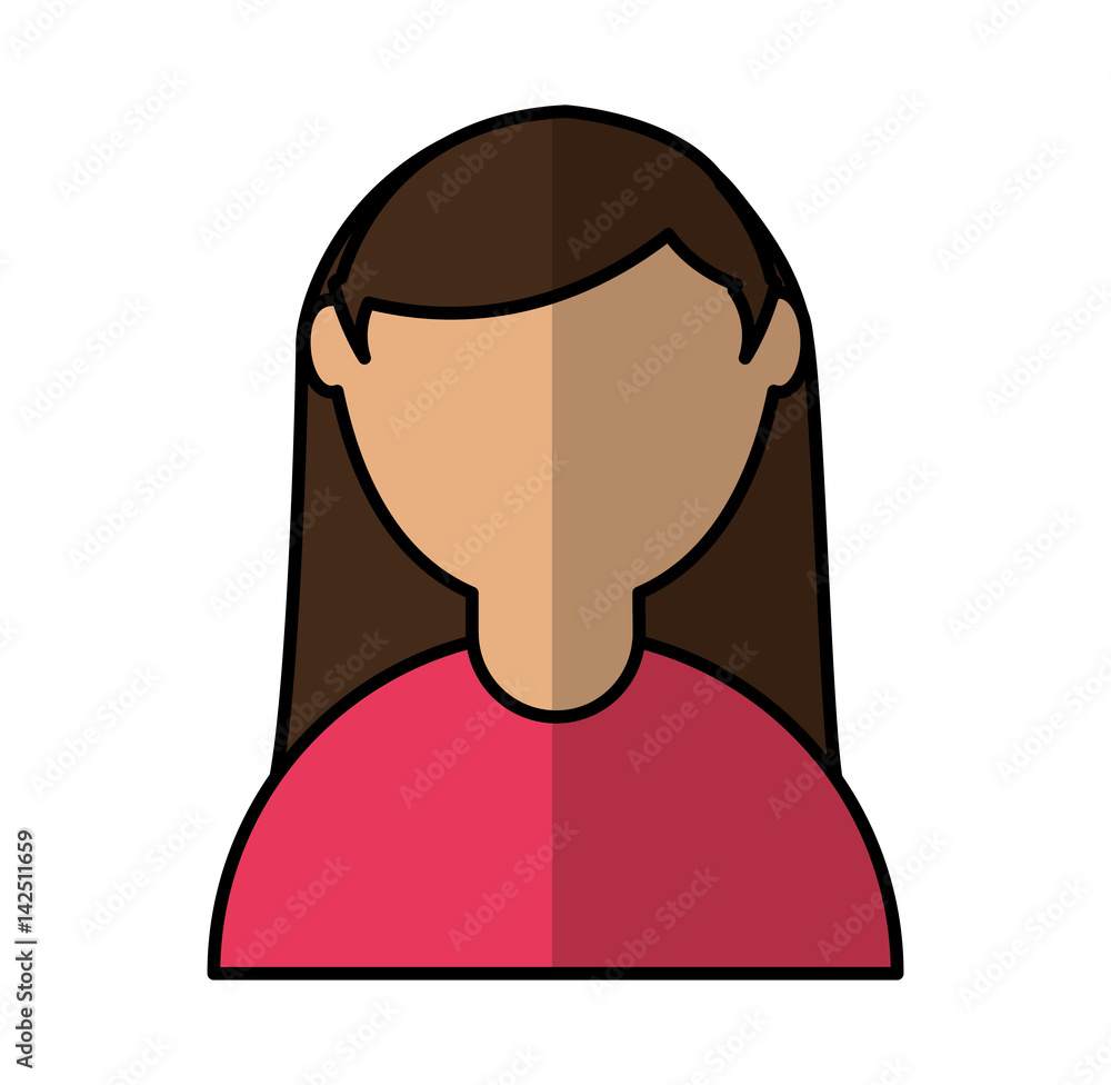 cute woman avatar character vector illustration design cute woman avatar character vector illustration design