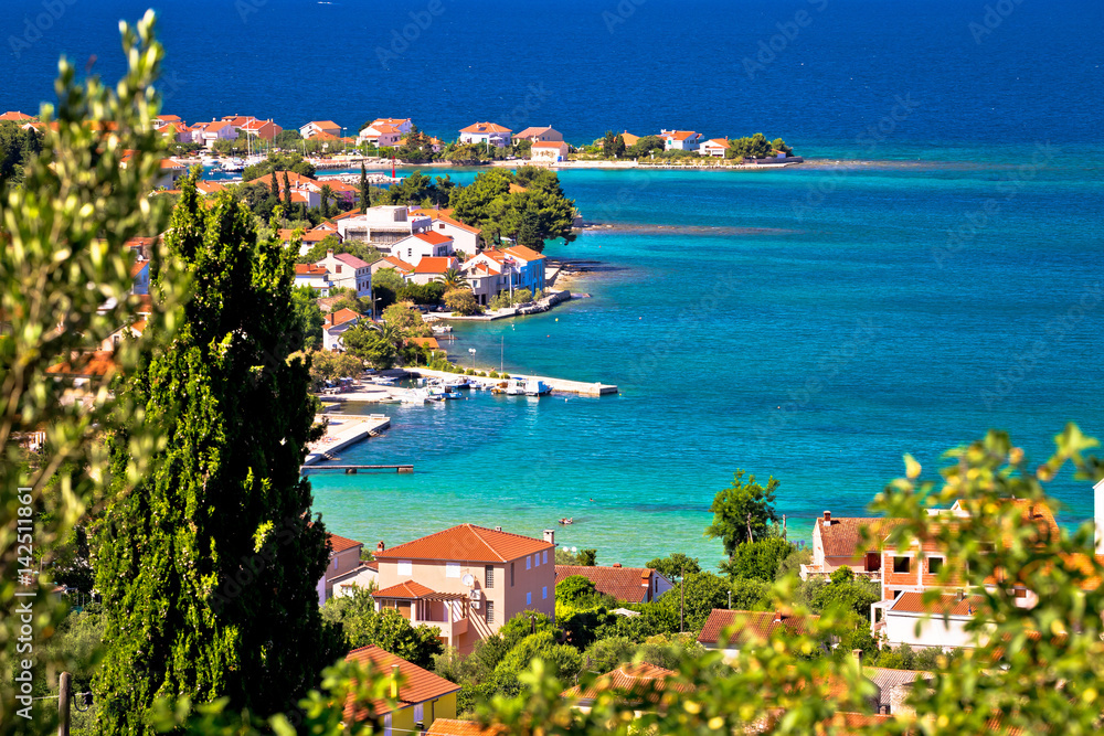 Obraz premium Island of Ugljan scenic coast and beach