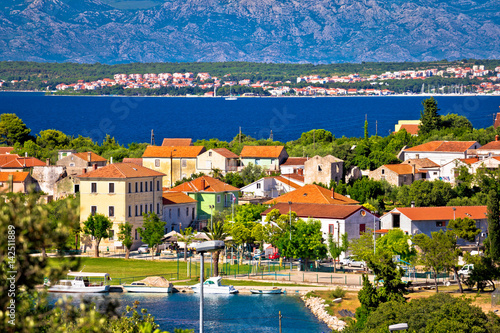Sutomscica village and Zadar channel view