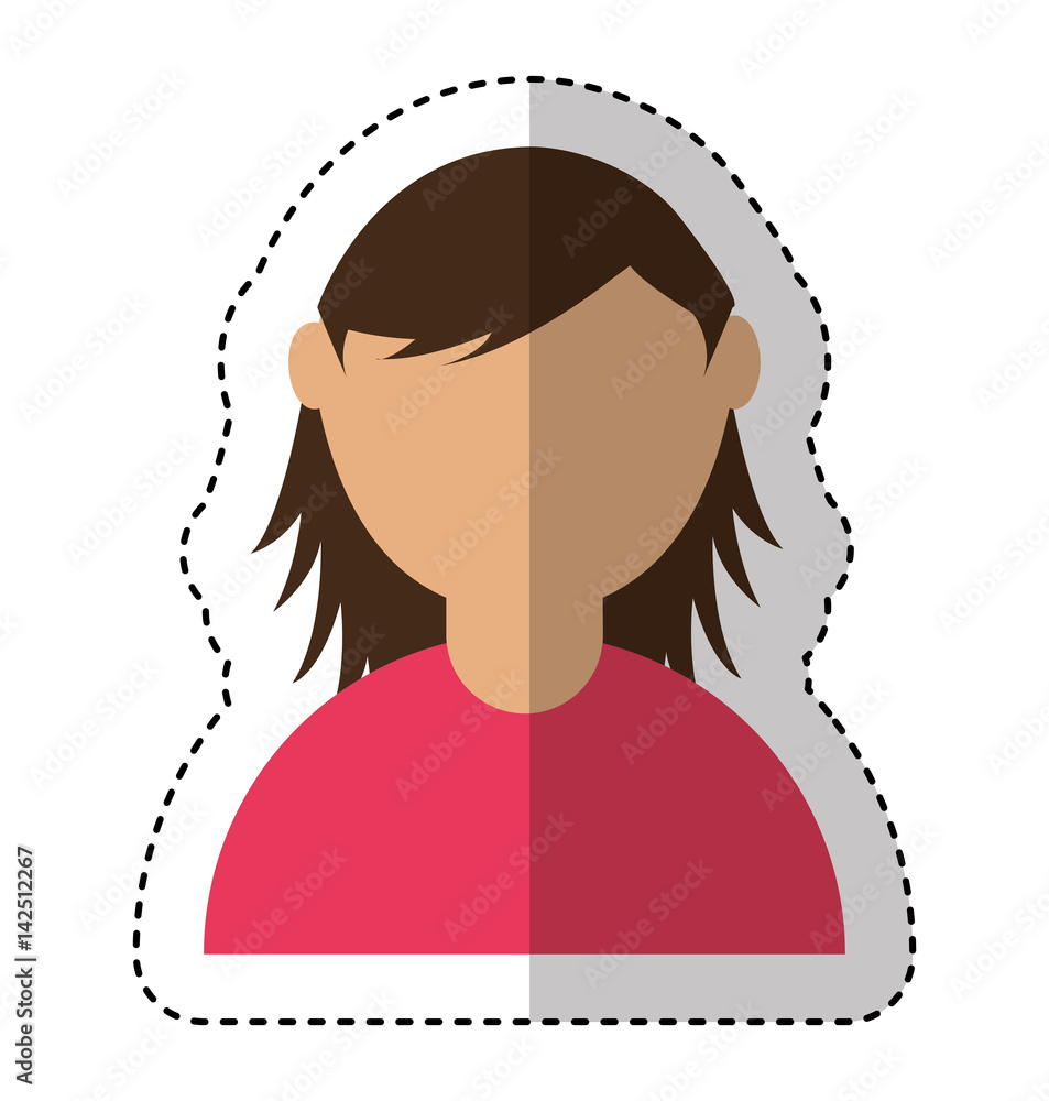 cute woman avatar character vector illustration design cute woman avatar character vector illustration design