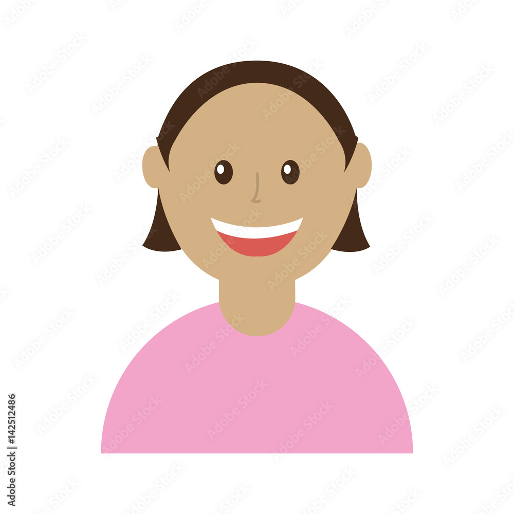 cute woman avatar character vector illustration design cute woman avatar character vector illustration design