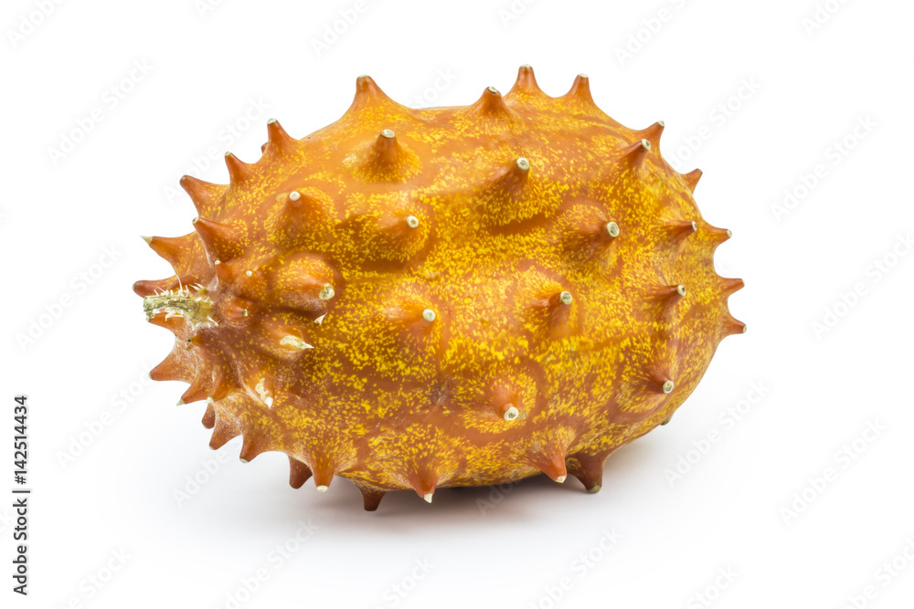 Kiwano isolated on white background. Clipping path included in JPEG. Kiwano isolated on white background. Clipping path included in JPEG.