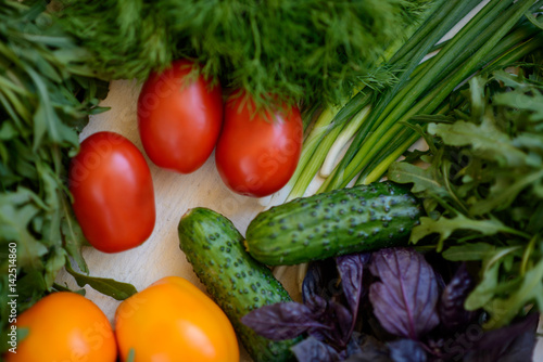 Different vegetables closeup,vegetables background