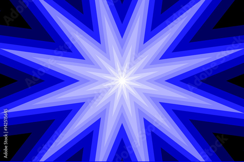 star - abstract geometric background