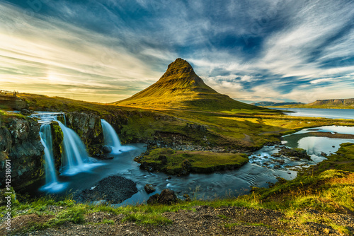 Kirkjufell mountain in Iceland © Seda