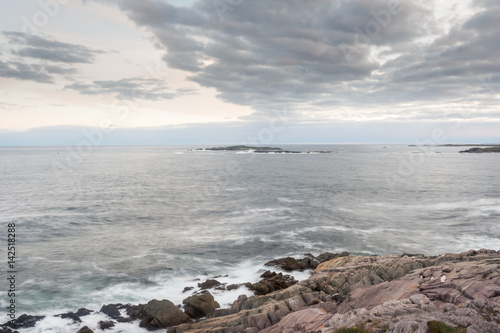 Long exposure on the Atlantic Ocean in Nova Scotia, Canada © David Katz