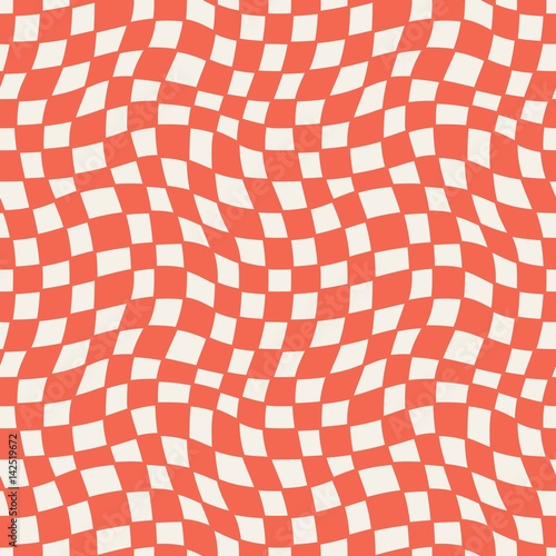 Seamless woven pattern. Simple vintage texture.