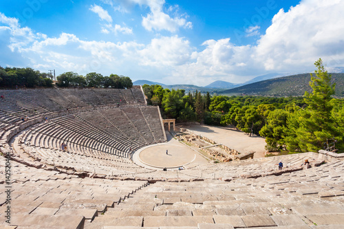 Принти на полотні Epidaurus Ancient Theatre, Greece