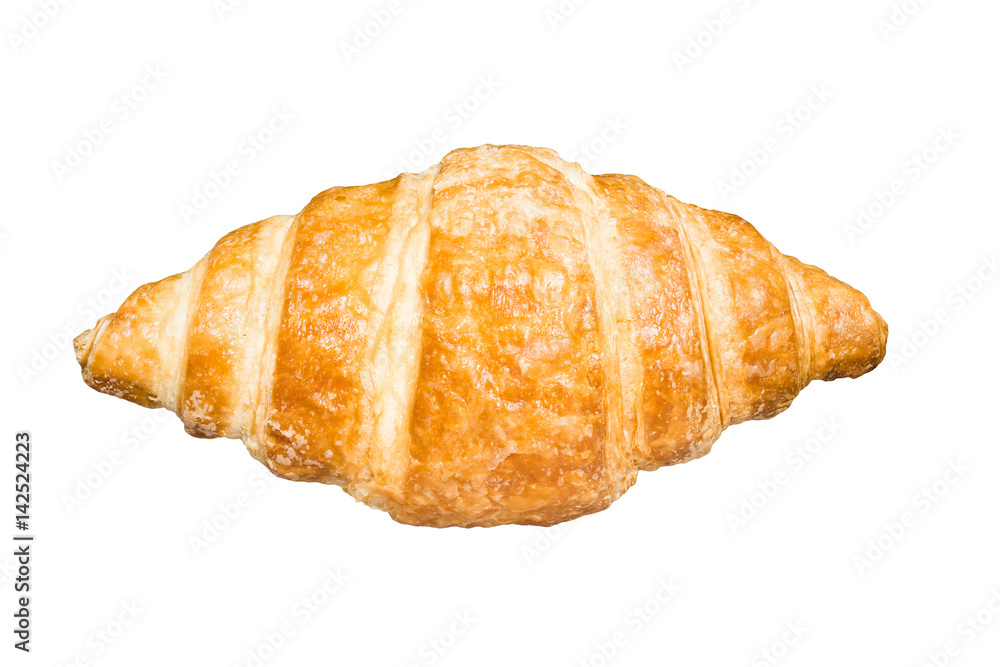 Croissant top isolated on white background Croissant top isolated on white background