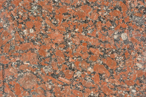 Red granite texture background