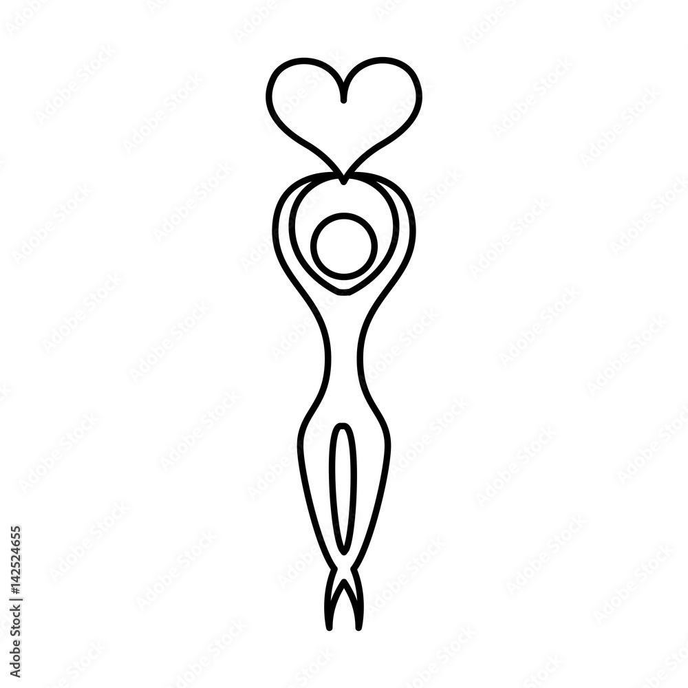 silhouette femenine emblem icon vector illustration design silhouette femenine emblem icon vector illustration design