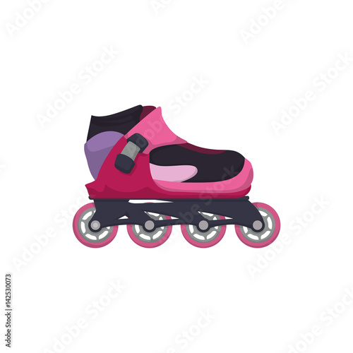 Rollers and ice skates sport vector,illustration, icon