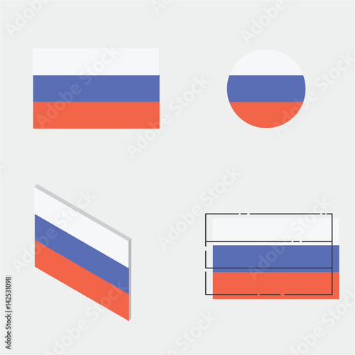 flag with flat design, circle design, isometric design and line design Free Download flag with flat design, circle design, isometric design and line design - GFXLoad