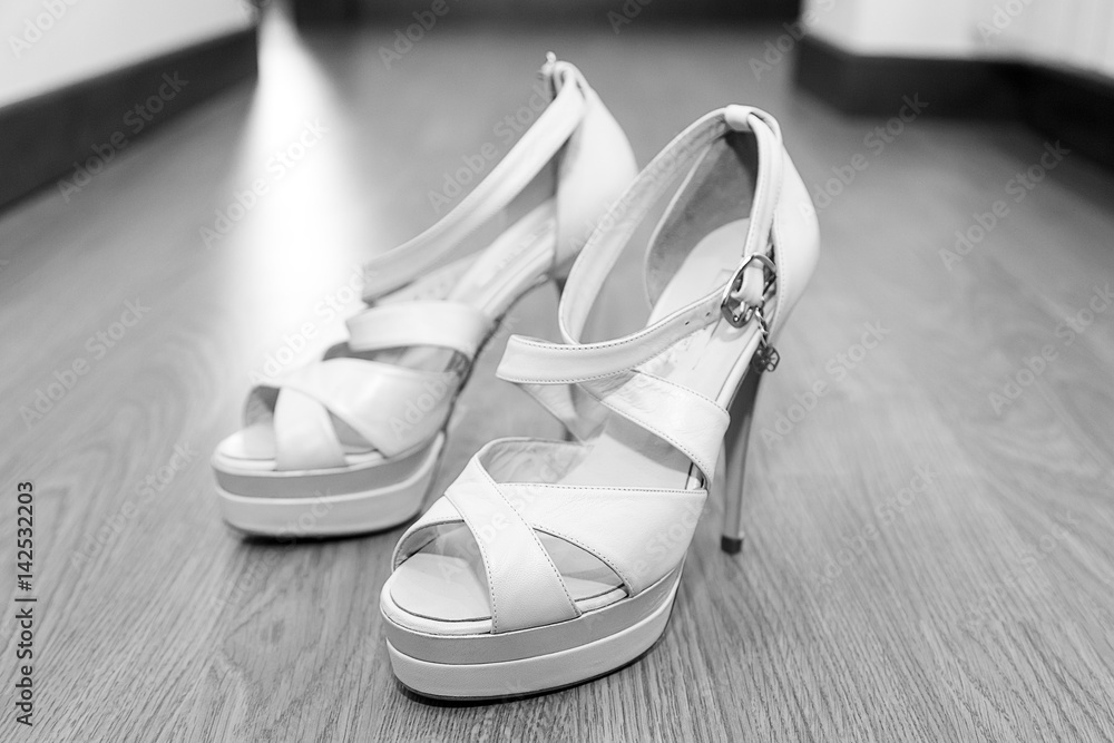 White Wedding Shoes