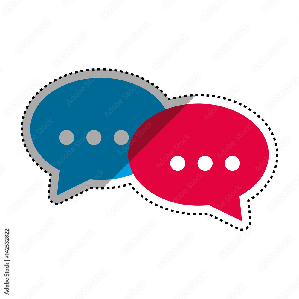 Bubble chat speakbox icon vector illustration graphic design Bubble chat speakbox icon vector illustration graphic design