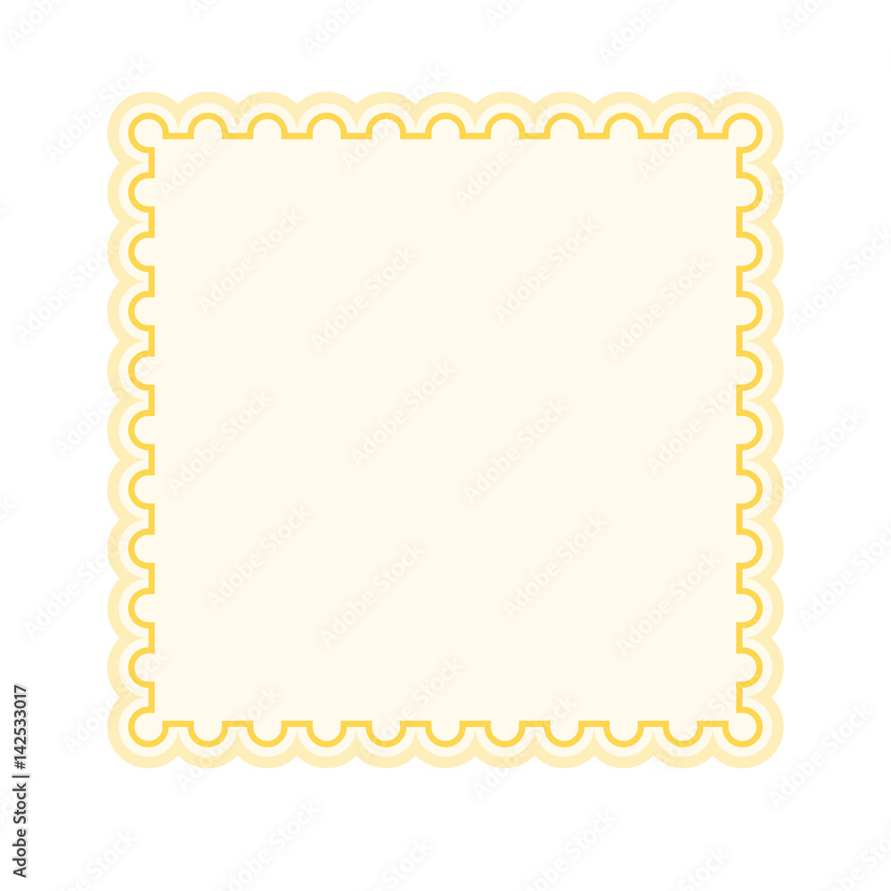 Isolated colored label Isolated colored label