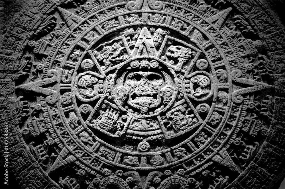 Aztec Calendar in Mexico City