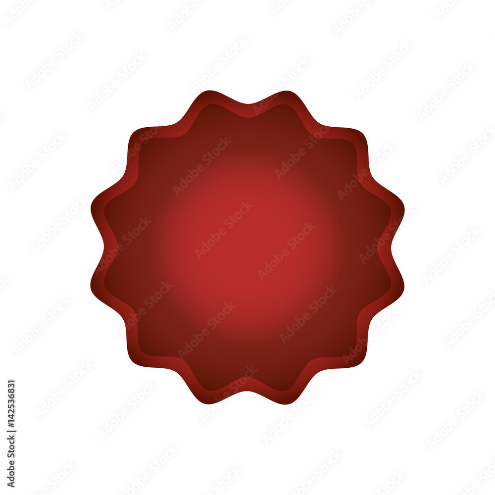 Empty stamp label icon vector illustration graphic design Empty stamp label icon vector illustration graphic design